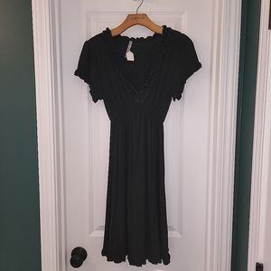 Small Black Knit NWT Black Dress